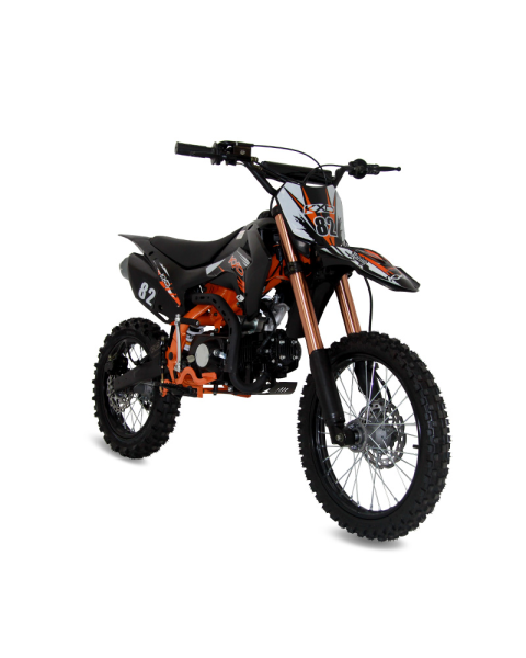 KXD 609K 125cc 17/14" 4T Dirt pocket 125cc Pitbike PocketBike Motocross Motorrad OVP