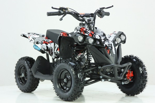KXD M3 E-Starter 6" 49ccm Quad Mini ATV Miniquad Benzinmotor Kinderquad Kinder Enduro Pocketquad