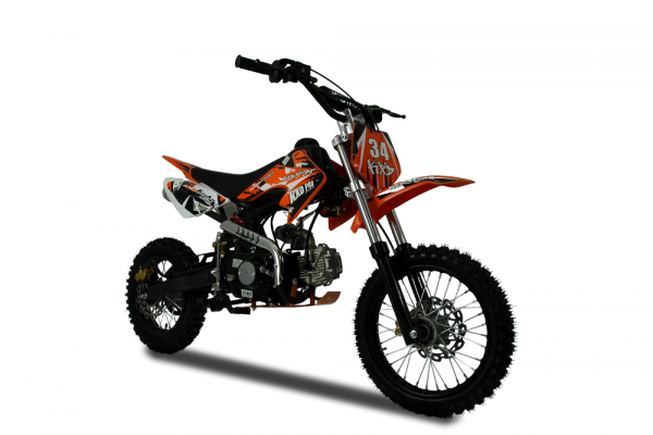 KXD 607K 12/14" 125ccm 4-Takt Dirt pocket 125cc Pitbike PocketBike Motocross Motorrad OVP