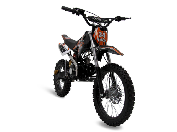 KXD 607K 17/14" 125ccm 4-Takt Dirt pocket 125cc Pitbike PocketBike Motocross Motorrad OVP