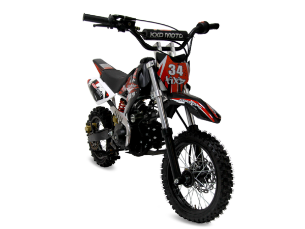 KXD 607A 14/12" 4-Takt 125ccm pocket 125cc Pitbike PocketBike Motocross Motorrad OVP