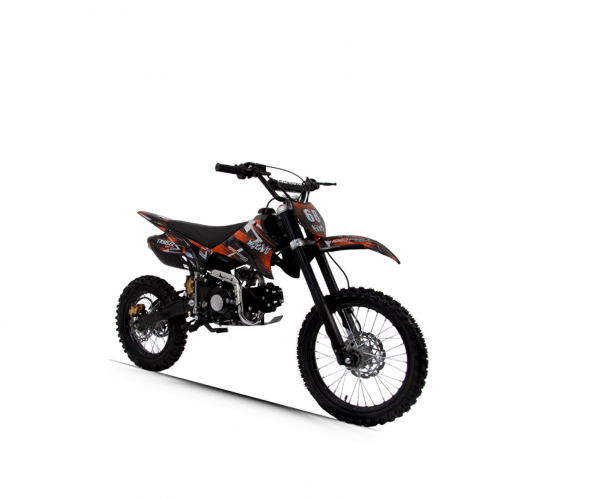 KXD 608 17/14" 125ccm Dirt Bike Dirtbike pocket 125cc Pitbike PocketBike Vollcross Crossbike OVP