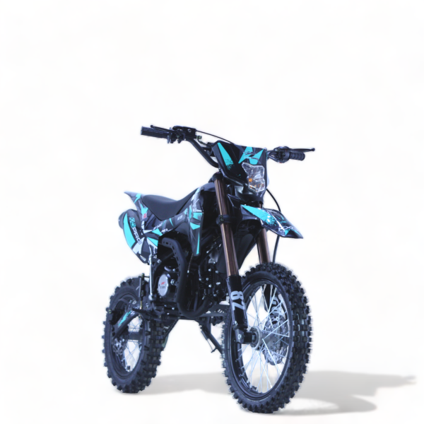 KXD 609 E+K Panther 17/14" 140ccm mit Scheinwerfer Dirt pocket Pitbike PocketBike Motocross