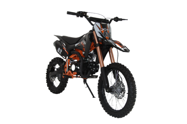 KXD 609 17/14" E+K 125ccm Dirt pocket 125cc Pitbike PocketBike Motocross Motorrad OVP